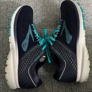 Brooks Blue and Teal Athletic Shoes